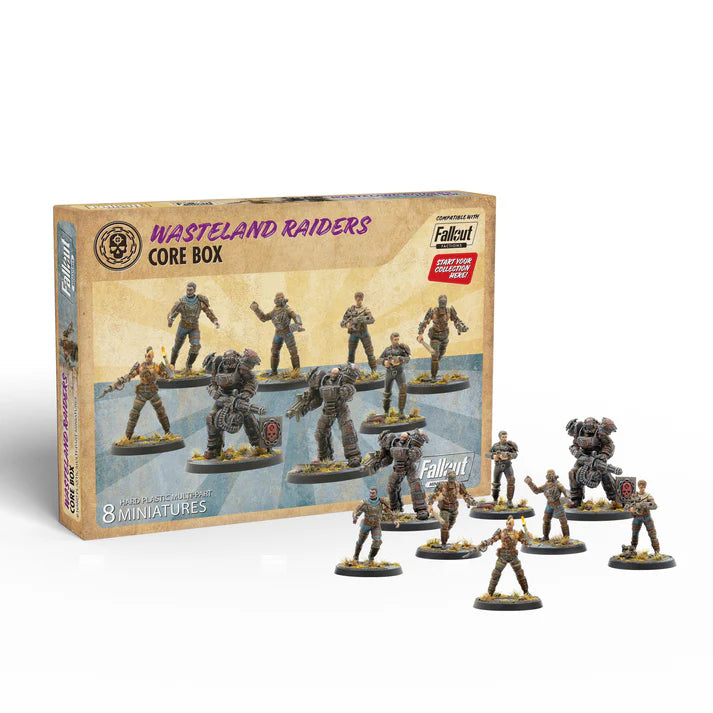 FALLOUT WASTELAND RAIDERS PLASTIC BOX