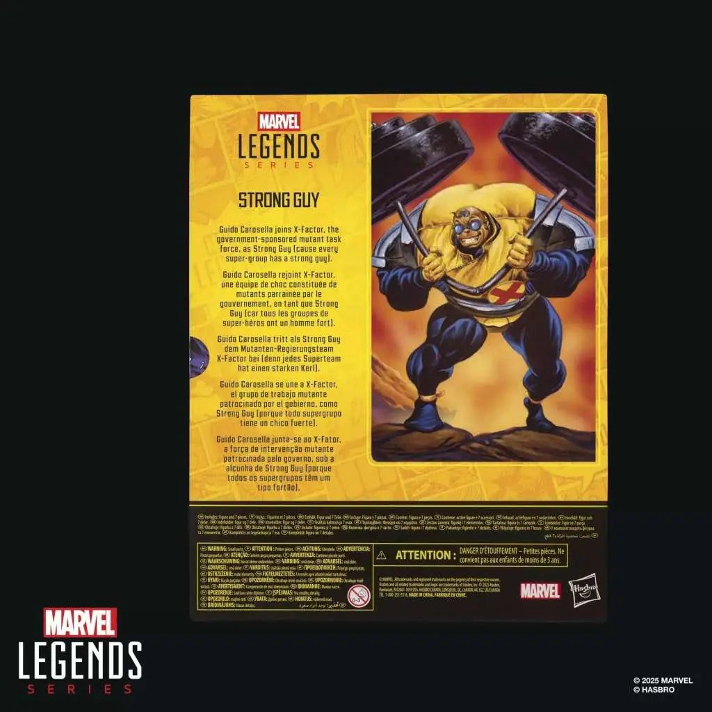 MARVEL LEGENDS X-MEN X-FACTOR STRONG GUY ACTION FIGURE