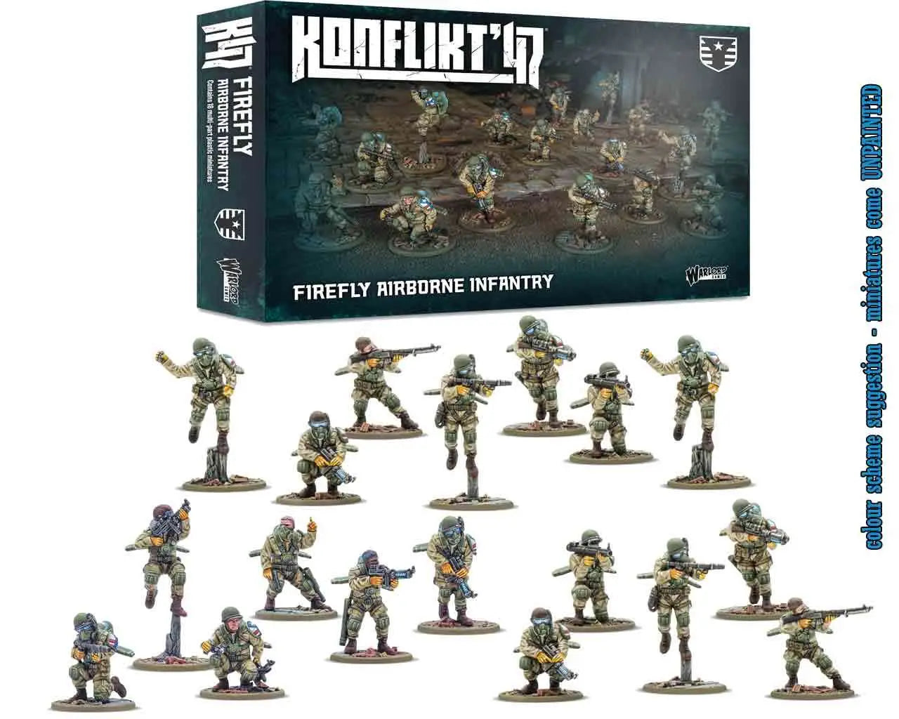 KONFLIKT '47 NEW EDITION 2025 FIREFLY AIRBORNE INFANTRY