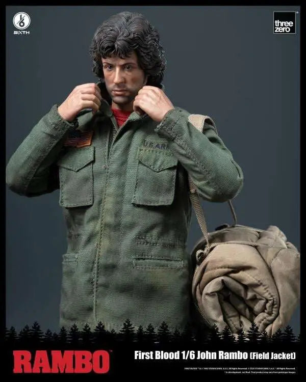 RAMBO FIRST BLOOD JOHN RAMBO FIELD JACKET 1/6 FIGURE