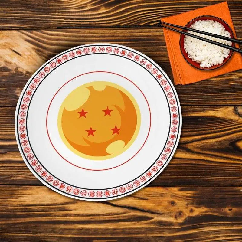 DRAGON BALL EMBLEMS SET PLATES (4x)