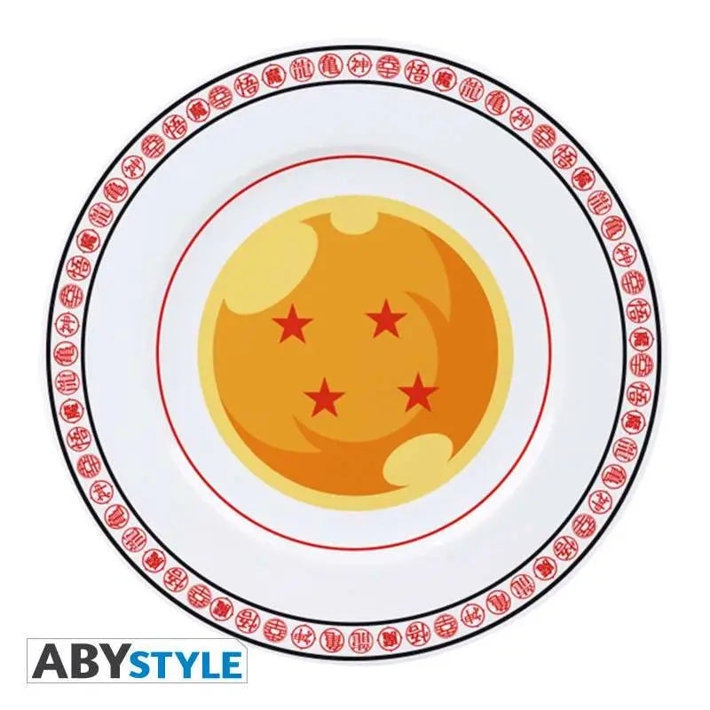 DRAGON BALL EMBLEMS SET PLATES (4x)