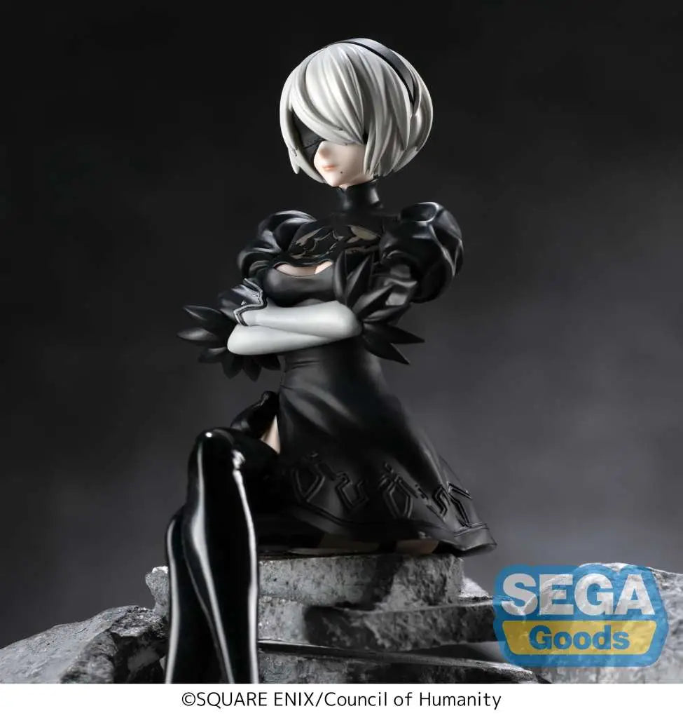 NIER AUTOMATA 2B PM PERCHING FIGURE RERUN
