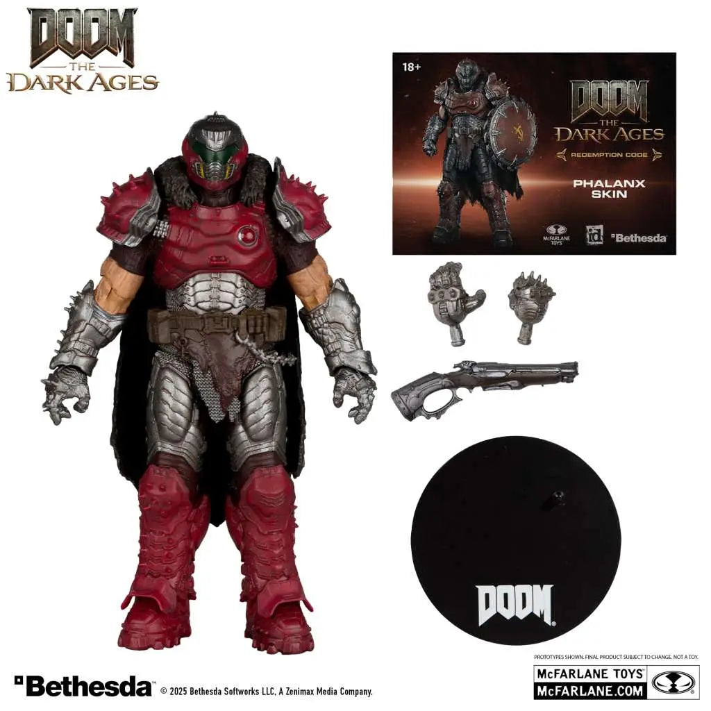 DOOM:THE DARK AGES  DOOM SLAYER PHALANX 7" ACTION FIGURE