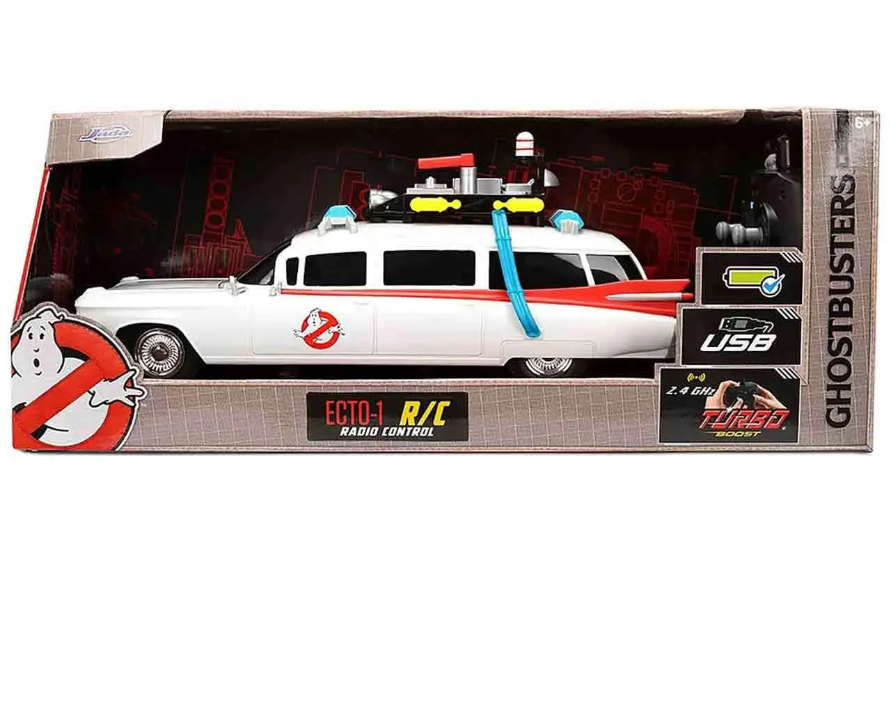 GHOSTBUSTERS ECTO 1 1/16 REMOTE CONTROL MODEL