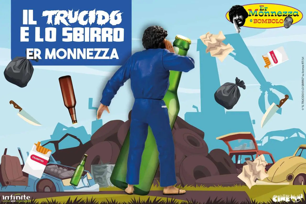ER MONNEZZA IL TRUCIDO E LO SBIRRO CINE-MINI PVC