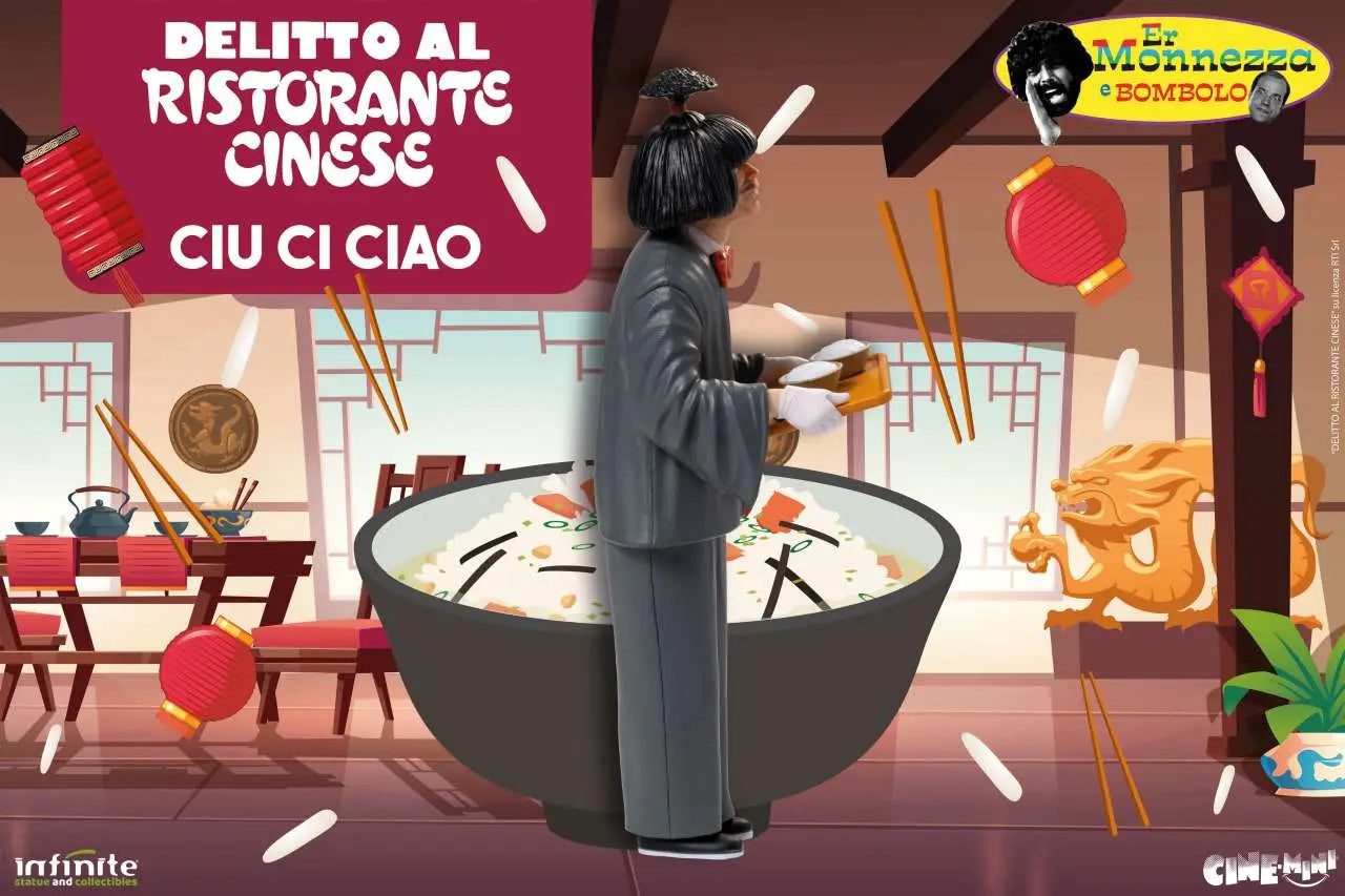 CIU CI CIAO DELITTO AL RISTORANTE CINIESE CINE-MINI PVC