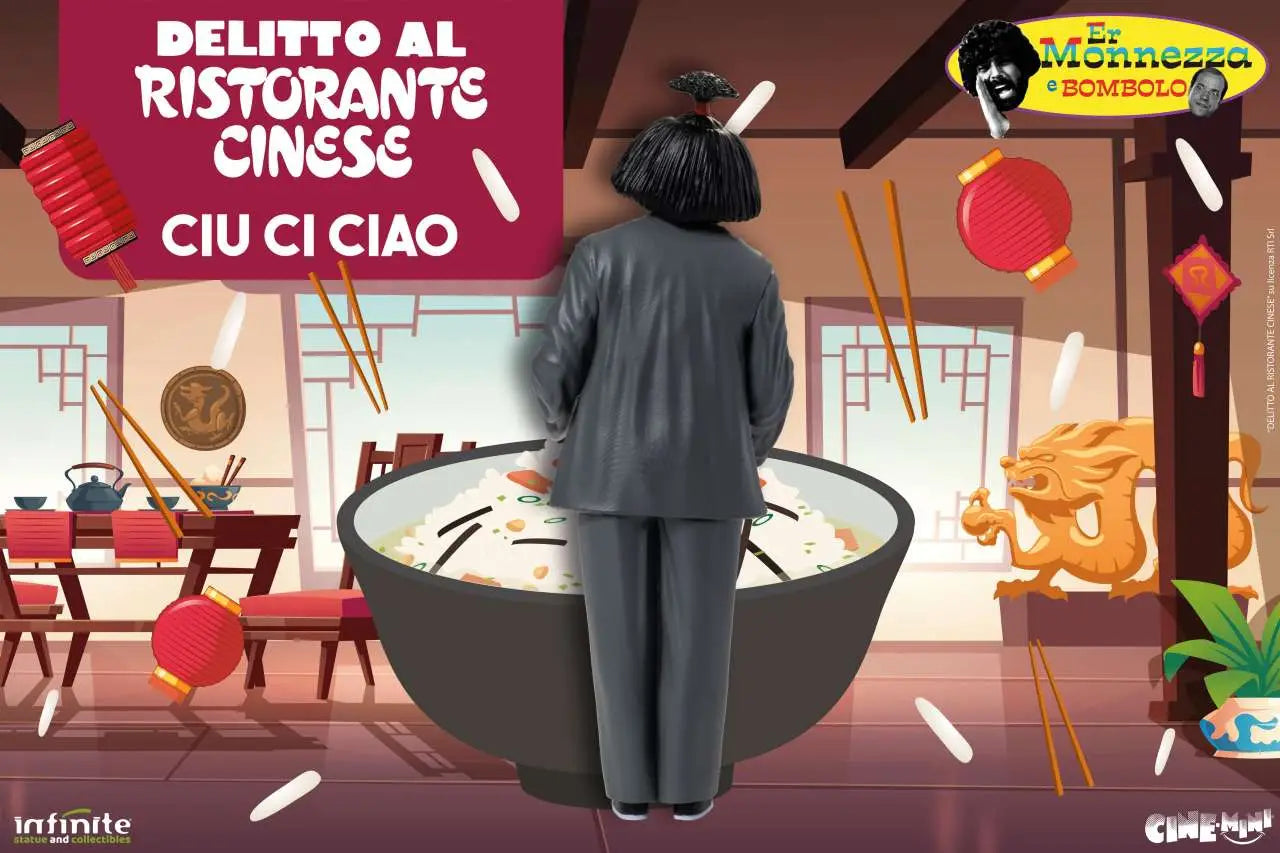 CIU CI CIAO DELITTO AL RISTORANTE CINIESE CINE-MINI PVC