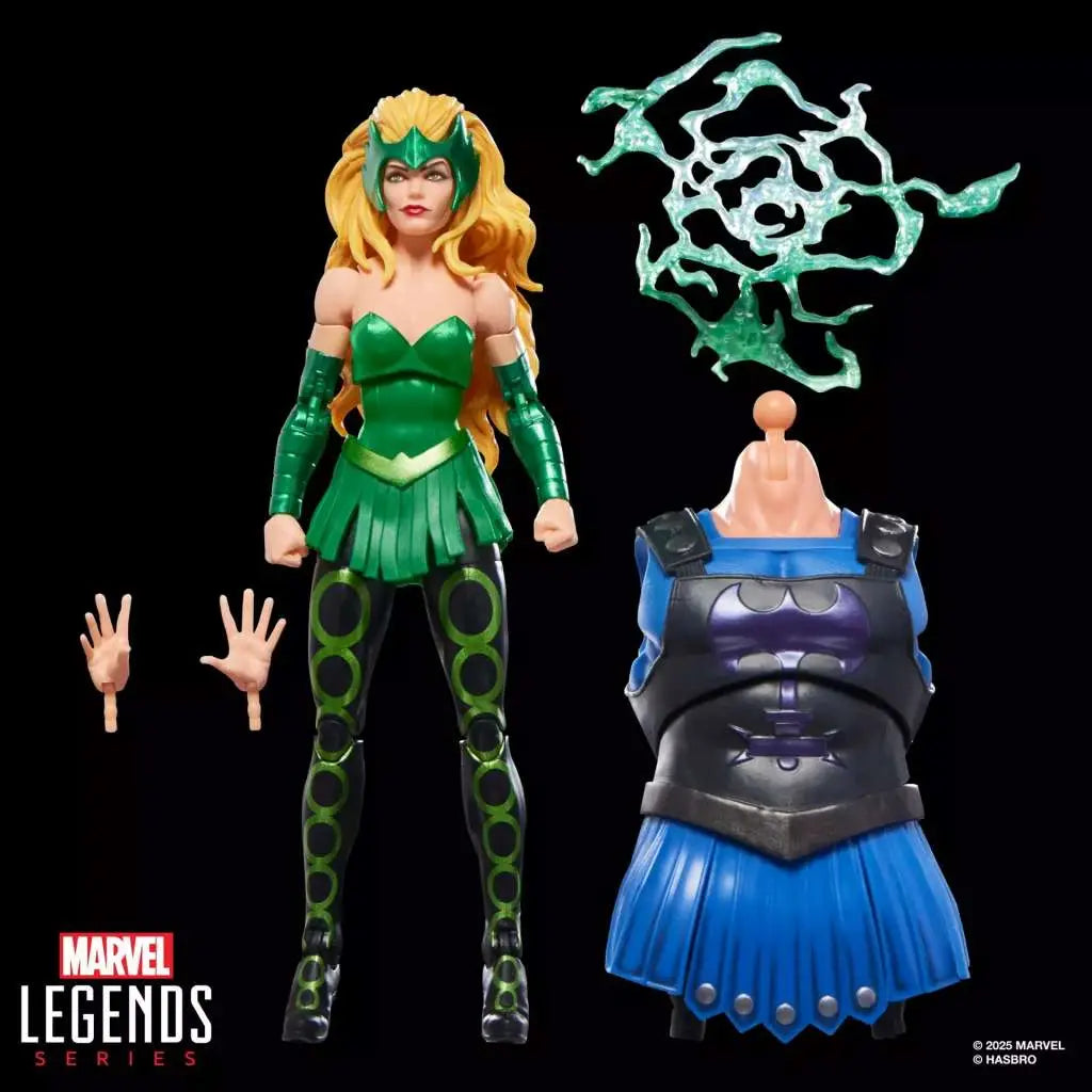 MARVEL LEGENDS EXECUTIONER BFS ENCHANTRESS ACTION FIGURE