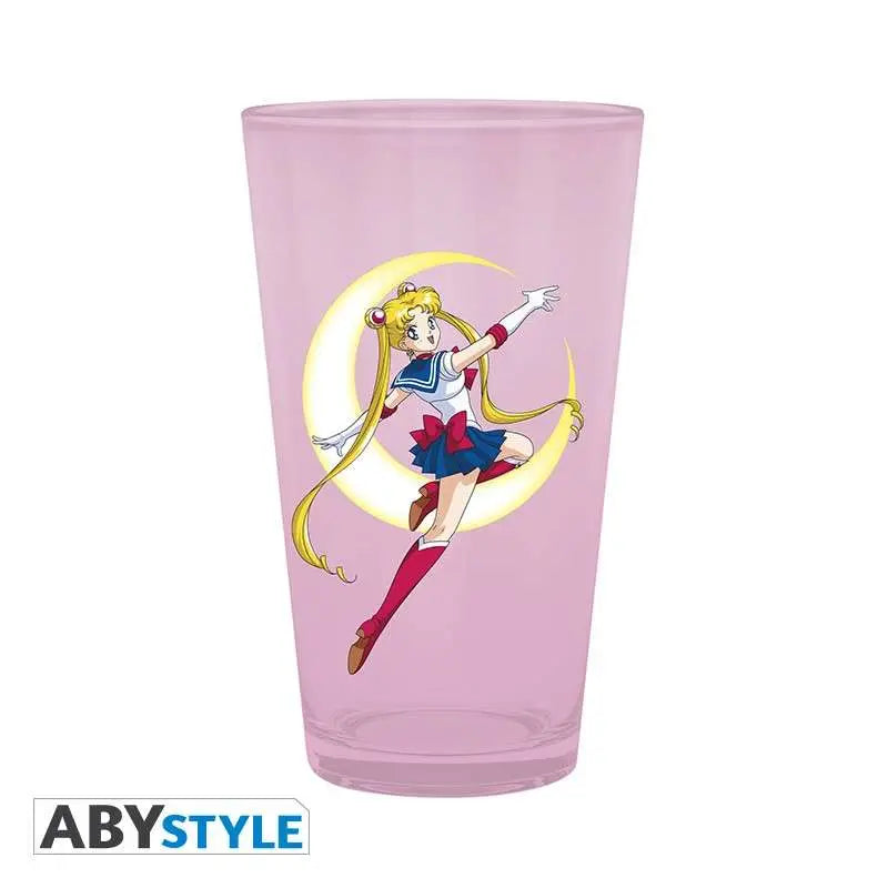 SAILOR MOON PINK GLASS