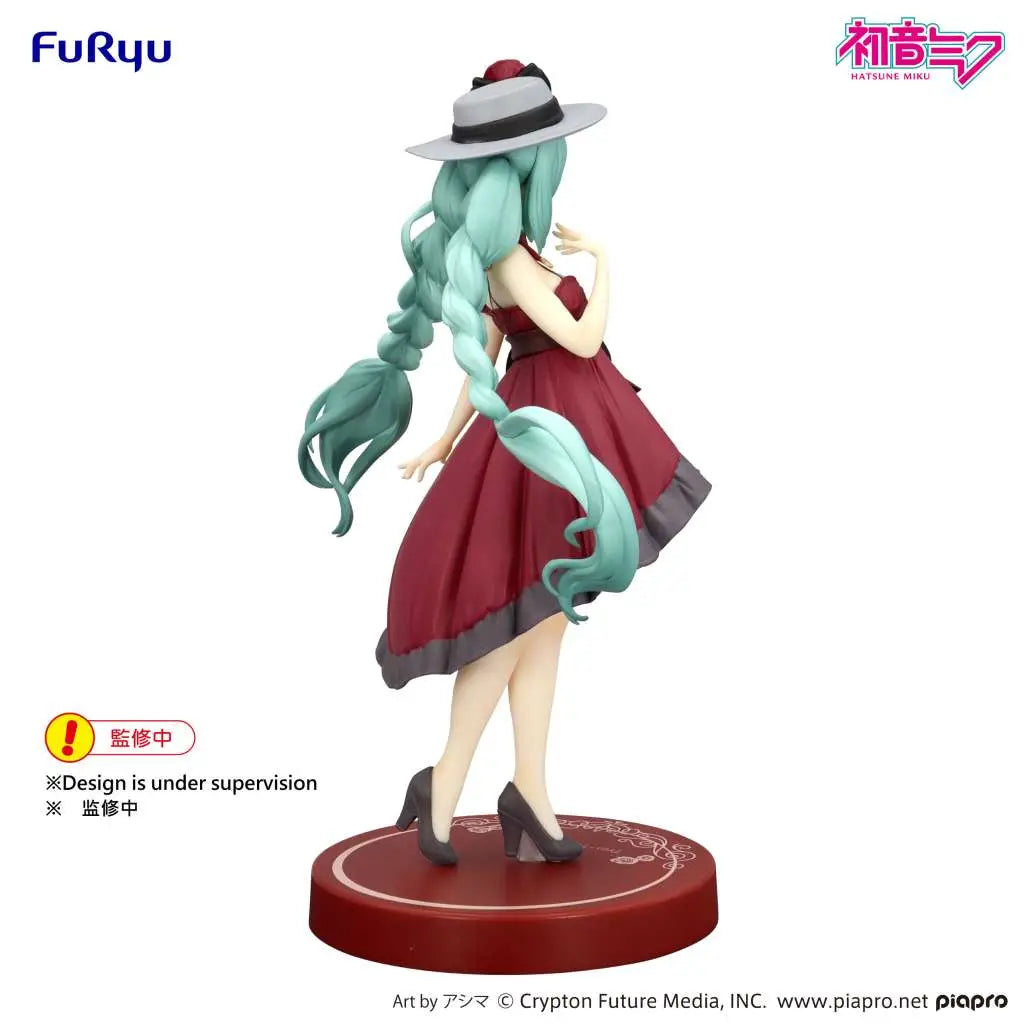 HATSUNE MIKU OUTING DRESS RED COLOR TRIO-TRY-IT FIGURE