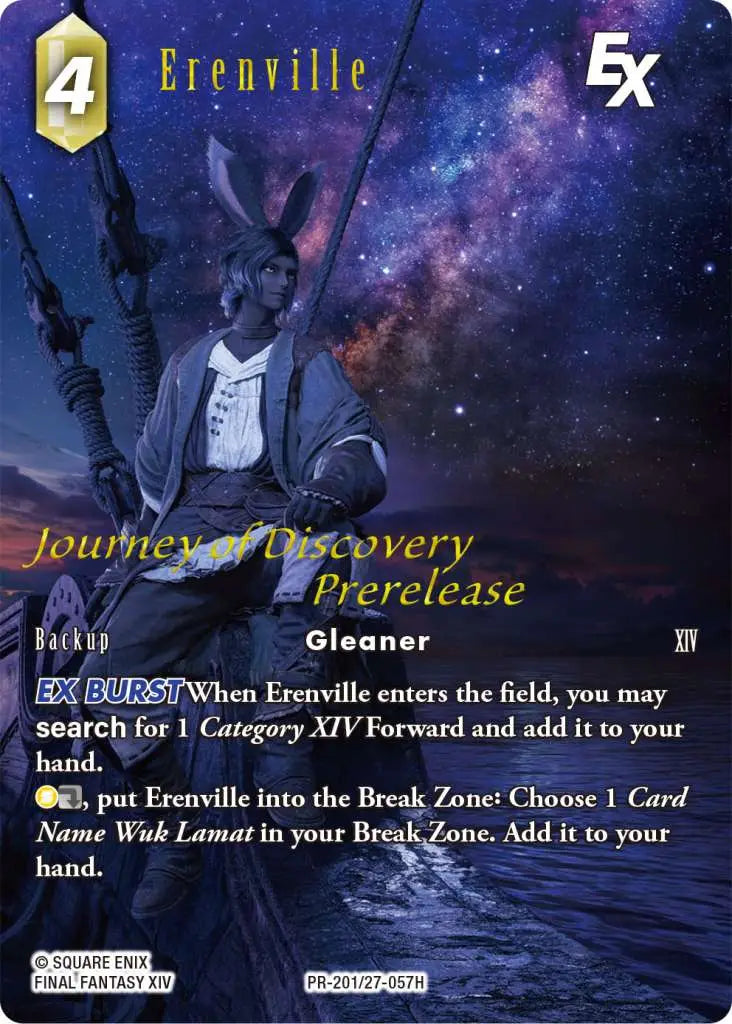 FFTCG OPUS 27 JOURNEY OF DISCOVERY PR KIT