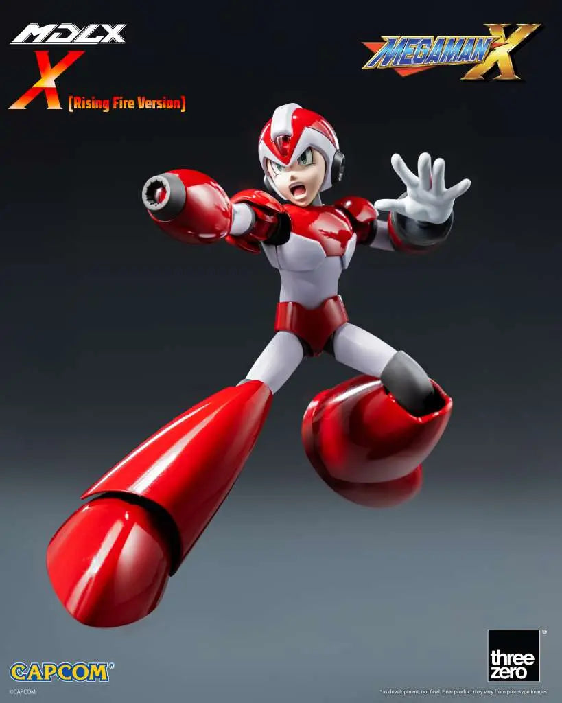 MEGA MAN X MDLX X RISING FIRE VERSION ACTION FIGURE