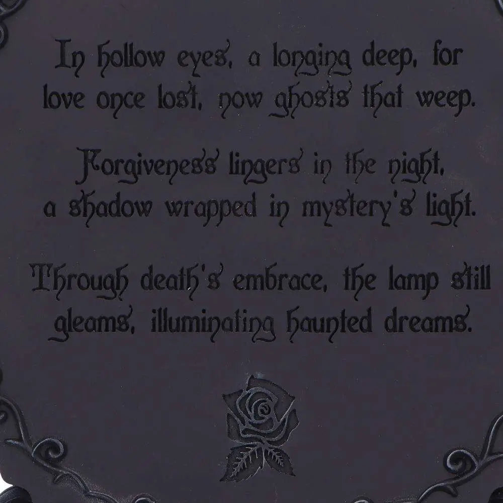 DEATH'S EMBRACE GOTHIC LAMP