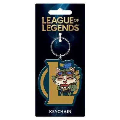 LEAGUE OF LEGENDS TEEMO PVC KEYCHAIN