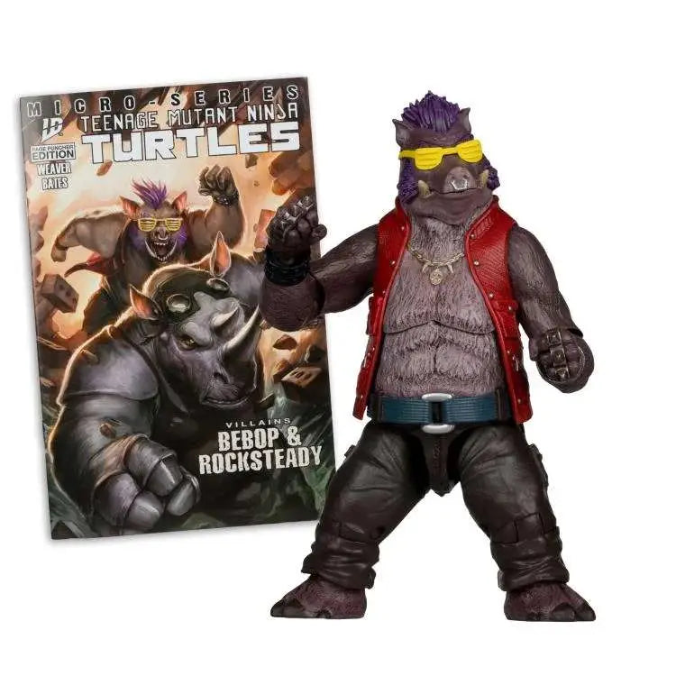 TEENAGE MUTANT NINJA TURTLES 5INCH FIGURE W/ COMIC WAVE 2 ASSRT SET (6)