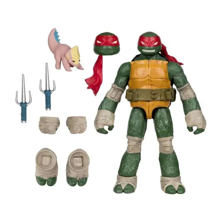TEENAGE MUTANT NINJA TURTLES 5INCH FIGURE W/ COMIC WAVE 2 ASSRT SET (6)
