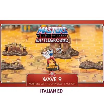 MOTU WAVE 9 MASTERS OF THE UNIVERSE FACTION ITALIAN