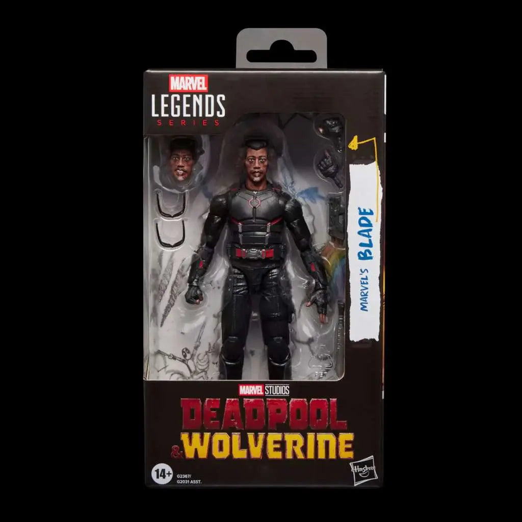 MARVEL LEGENDS DEADPOOL AND WOLVERINE BLADE ACTION FIGURE