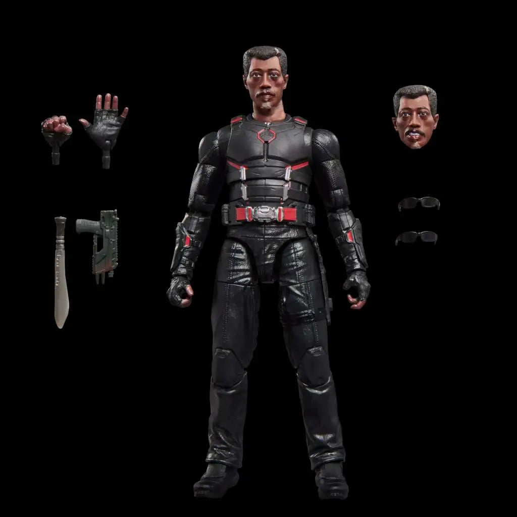 MARVEL LEGENDS DEADPOOL AND WOLVERINE BLADE ACTION FIGURE