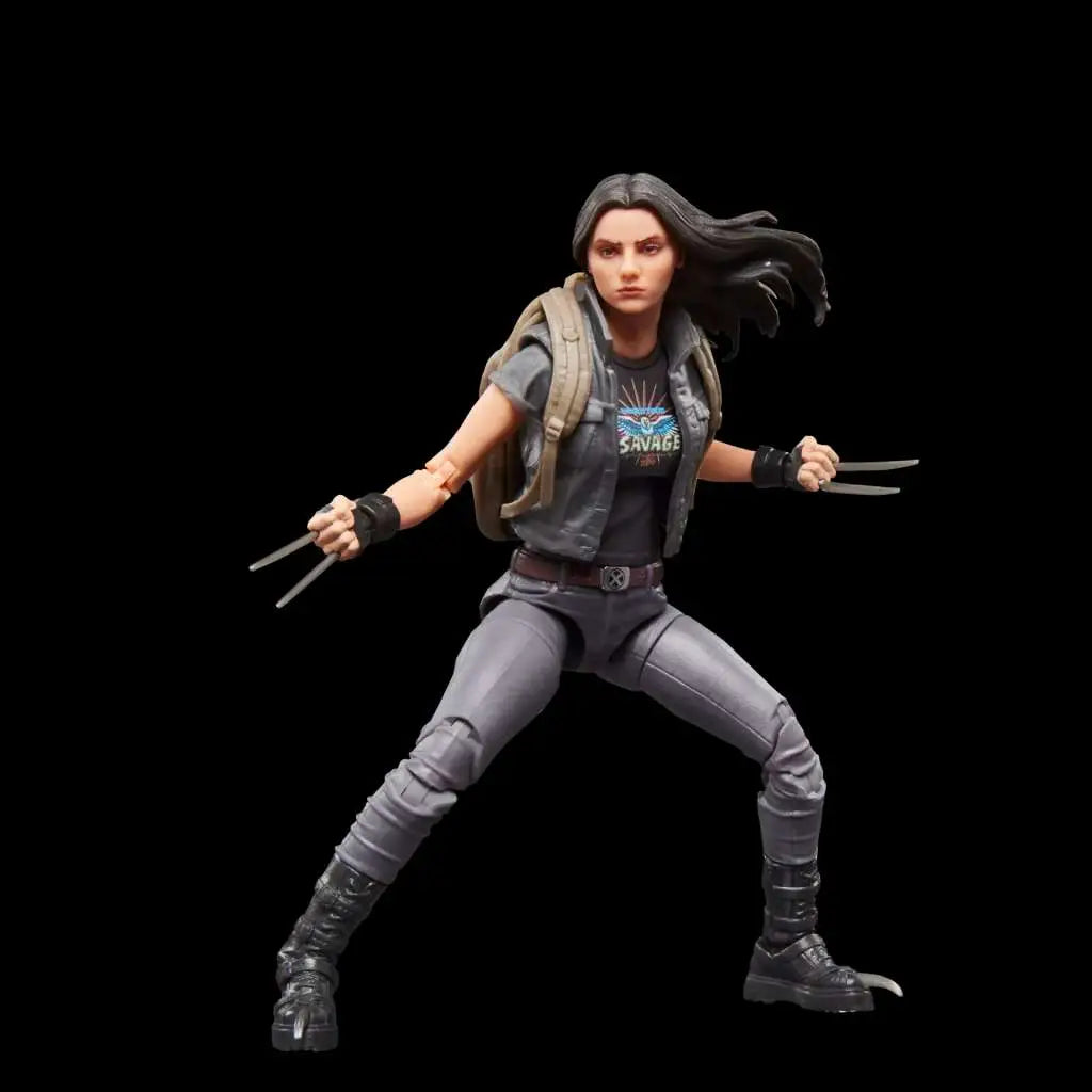 MARVEL LEGENDS DEADPOOL AND WOLVERINE X-23 ACTION FIGURE