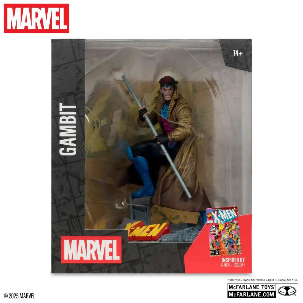 MARVEL COLLECTION 1:10 WV6  GAMBIT (X-MEN #1) FIGURE