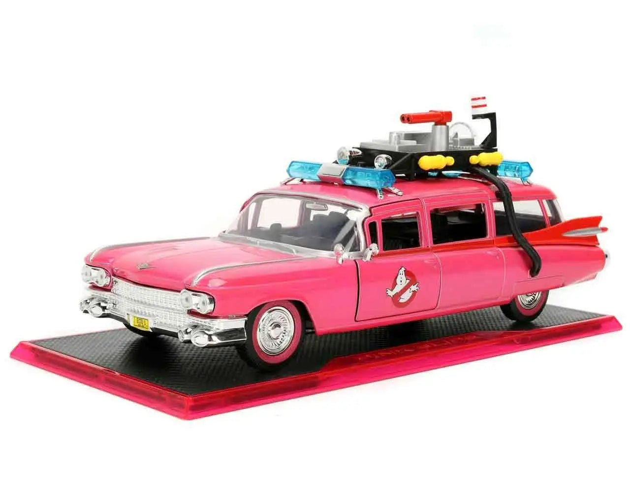 GHOSTBUSTERS ECTO 1 PINK 1/24 DIE-CAST MODEL VARIANT LIMITED EDITION