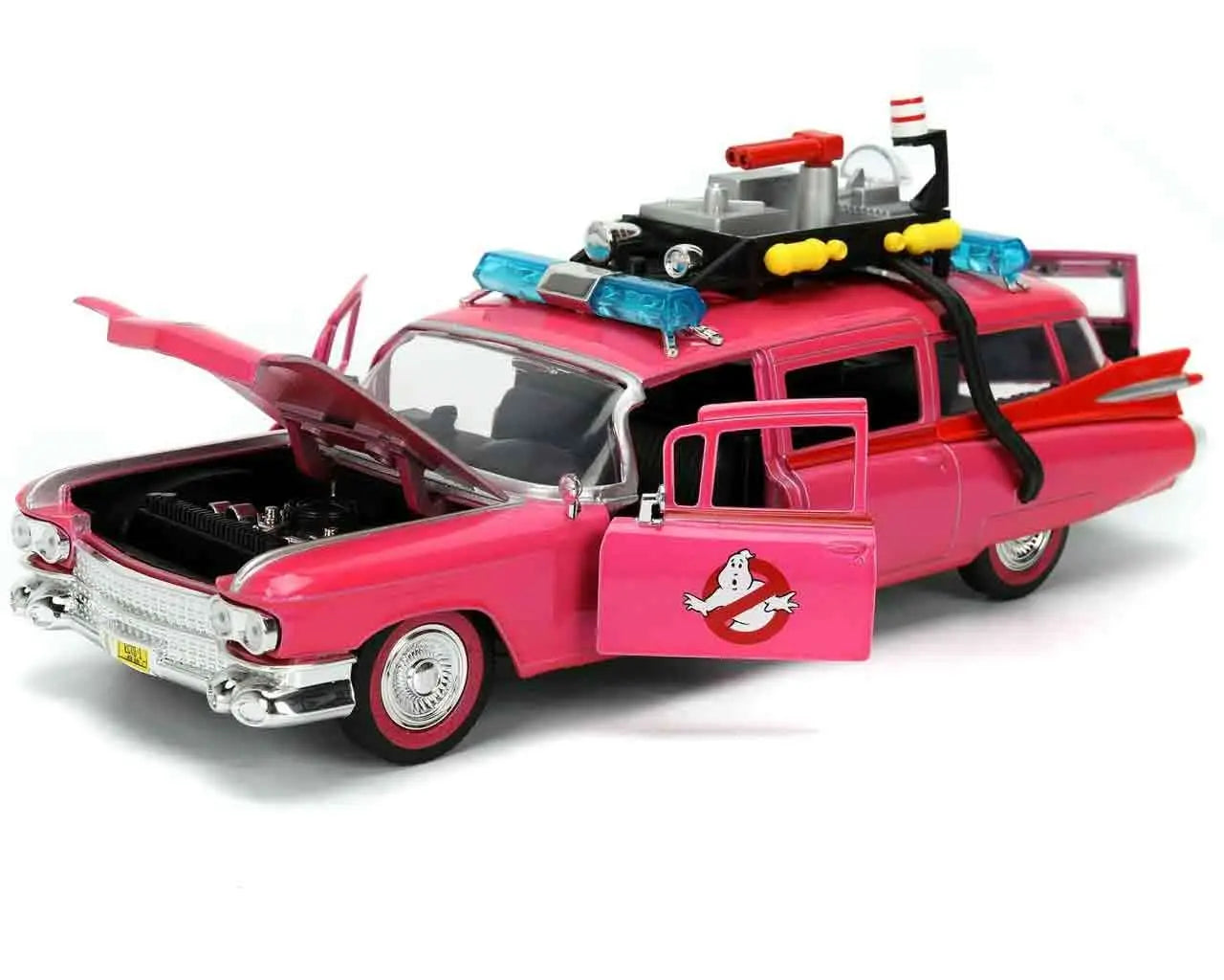GHOSTBUSTERS ECTO 1 PINK 1/24 DIE-CAST MODEL VARIANT LIMITED EDITION