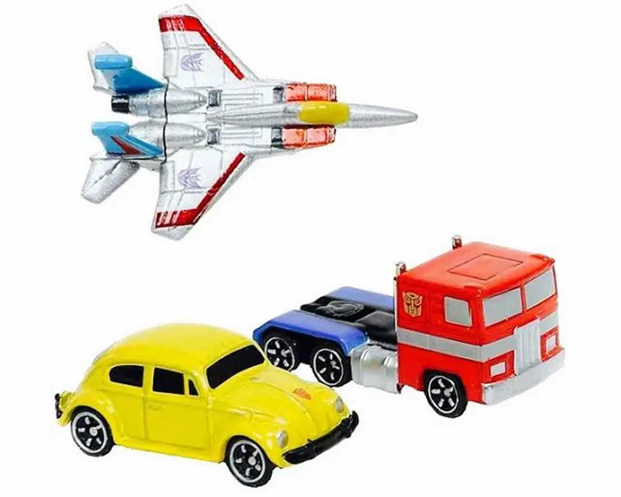 TRANSFORMERS G1 SET NANO DIE-CAST MODEL