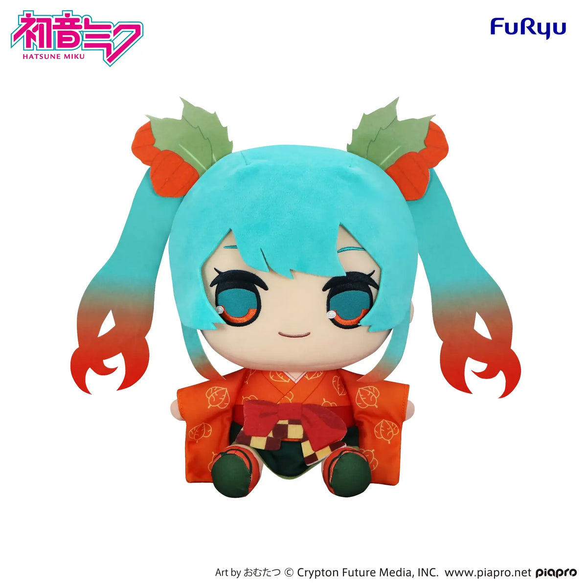 HATSUNE MIKU FLOWER FAIRY WINTER CHERRY KYURUMARU BIG PLUSH