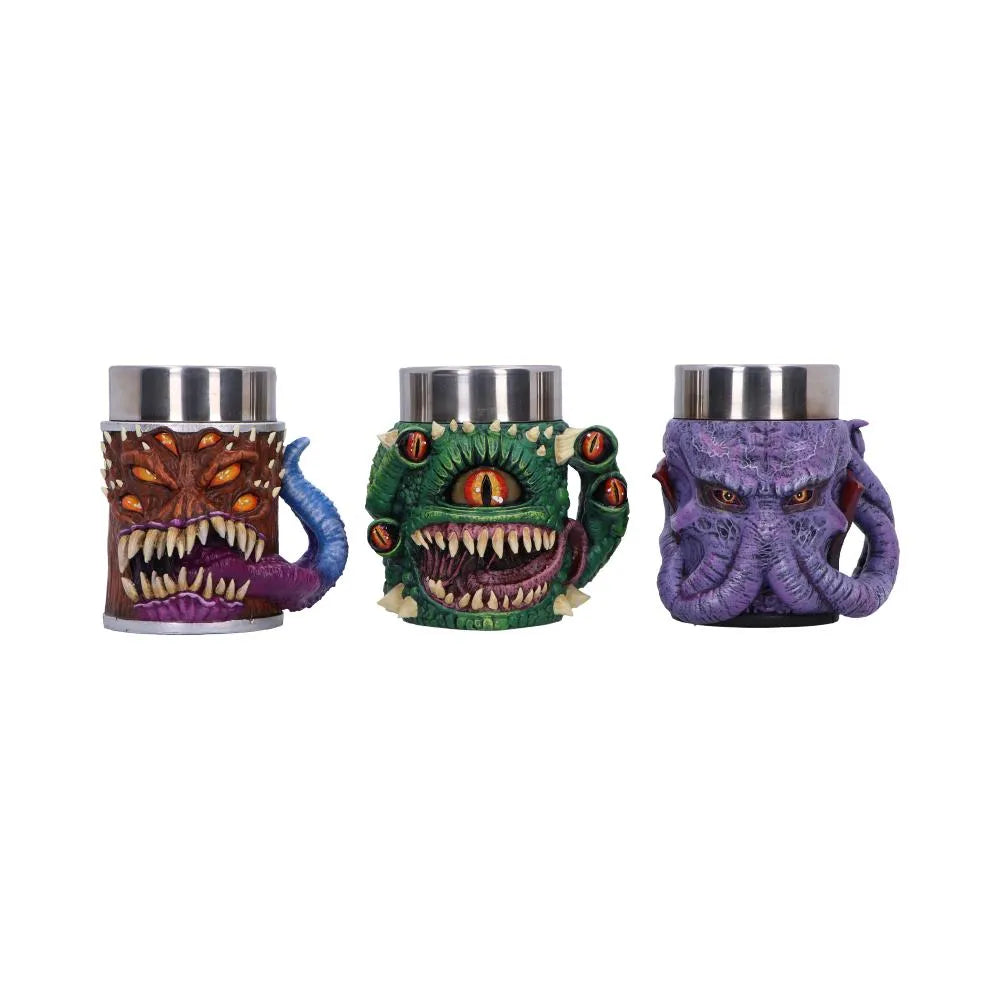 DUNGEONS & DRAGONS MINI MONSTER TINY TANKARDS (SET OF 3)