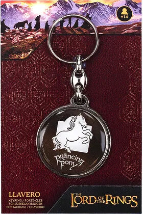 THE LORD OF THE RINGS OFFICIAL PRAYING PONY KEYCHAIN