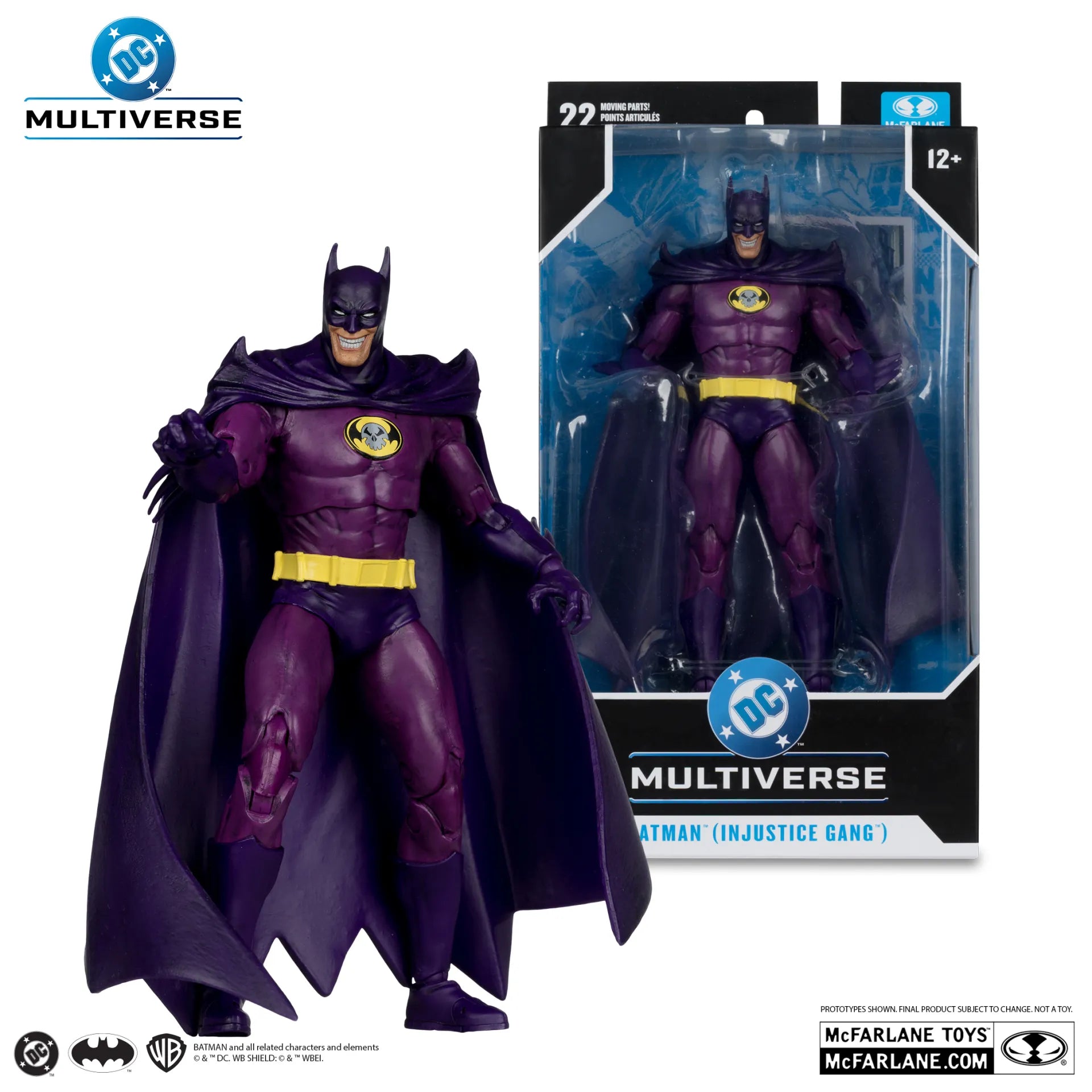 DC BATMAN 7INCH BATMAN INJUSTICE GANG ACTION FIGURE