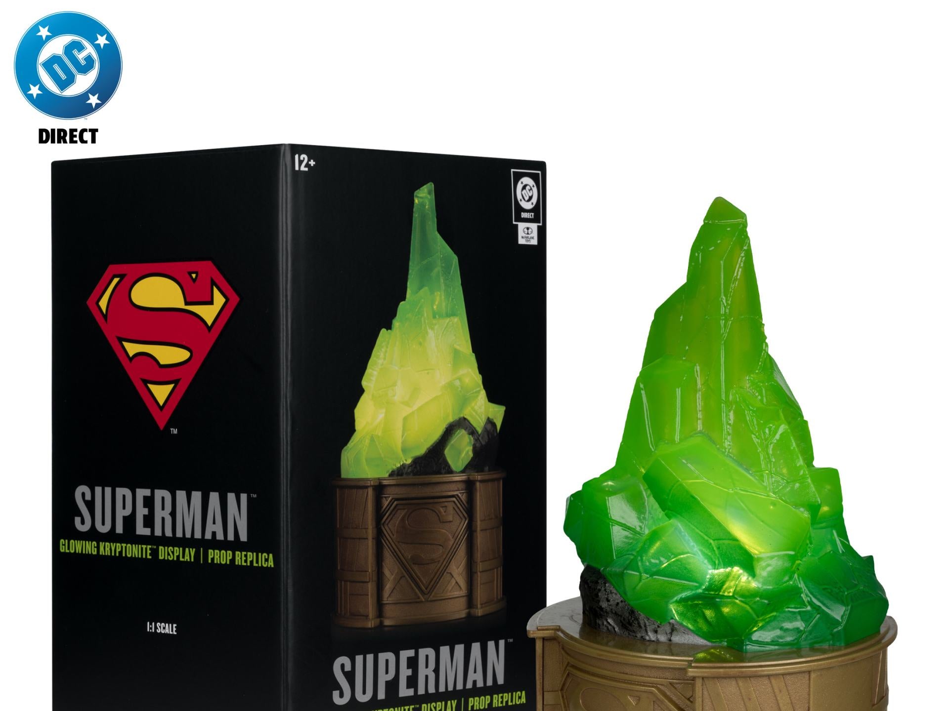 DC DIRECT SUPERMAN KRYPTONITE DISPLAY 1:1 SCALE PROP REPLICA