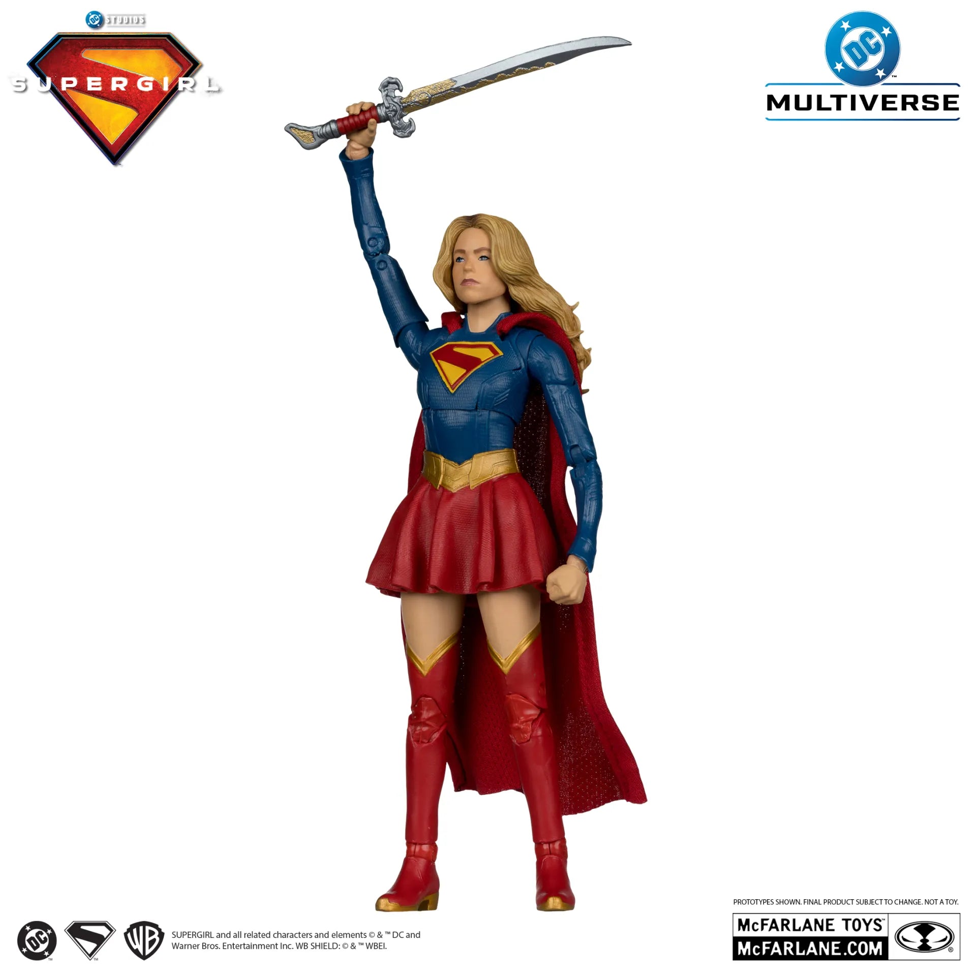 DC THEATRICAL DELUXE 7INCH SUPERGIRL MOVIE ASSORTMENT (6)