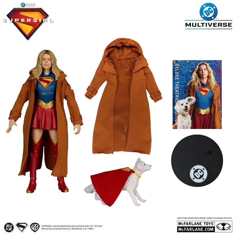 DC THEATRICAL DELUXE 7INCH SUPERGIRL MOVIE ASSORTMENT (6)