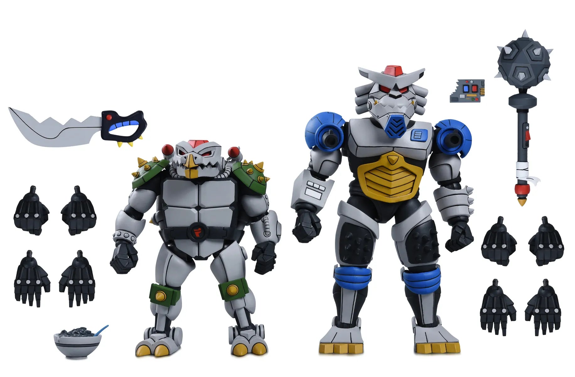 TMNT 1987 CART ROBO TOKKA AND RAHZAR 2PA