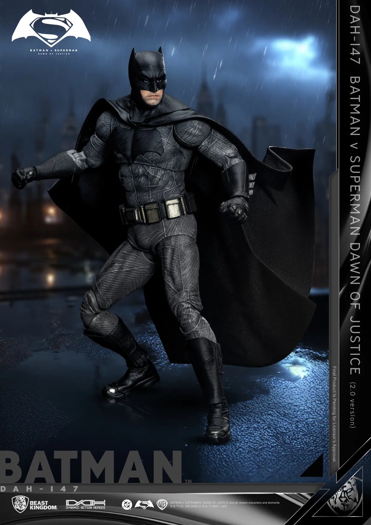 BVS DAWN OF JUSTICE BATMAN2.0 DAH FIGURE