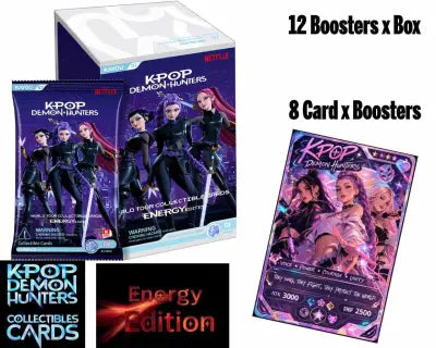 KAYOU - K-POP DEMON HUNTERS - ENERGY EDITION - COLLECTIBLE CARDS BOOSTER BOX (12)
