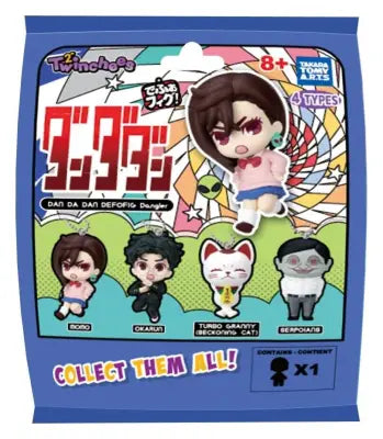 DAN DA DAN TWINCHEES DEFOFIG FIGURINE DANGLER DISPLAY (24)