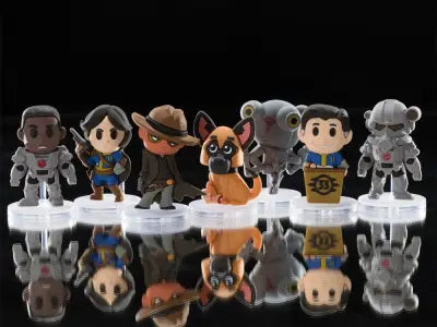 FALLOUT TV 2.5INCH FIGURE BLIND BAG W1 DISPLAY (24)