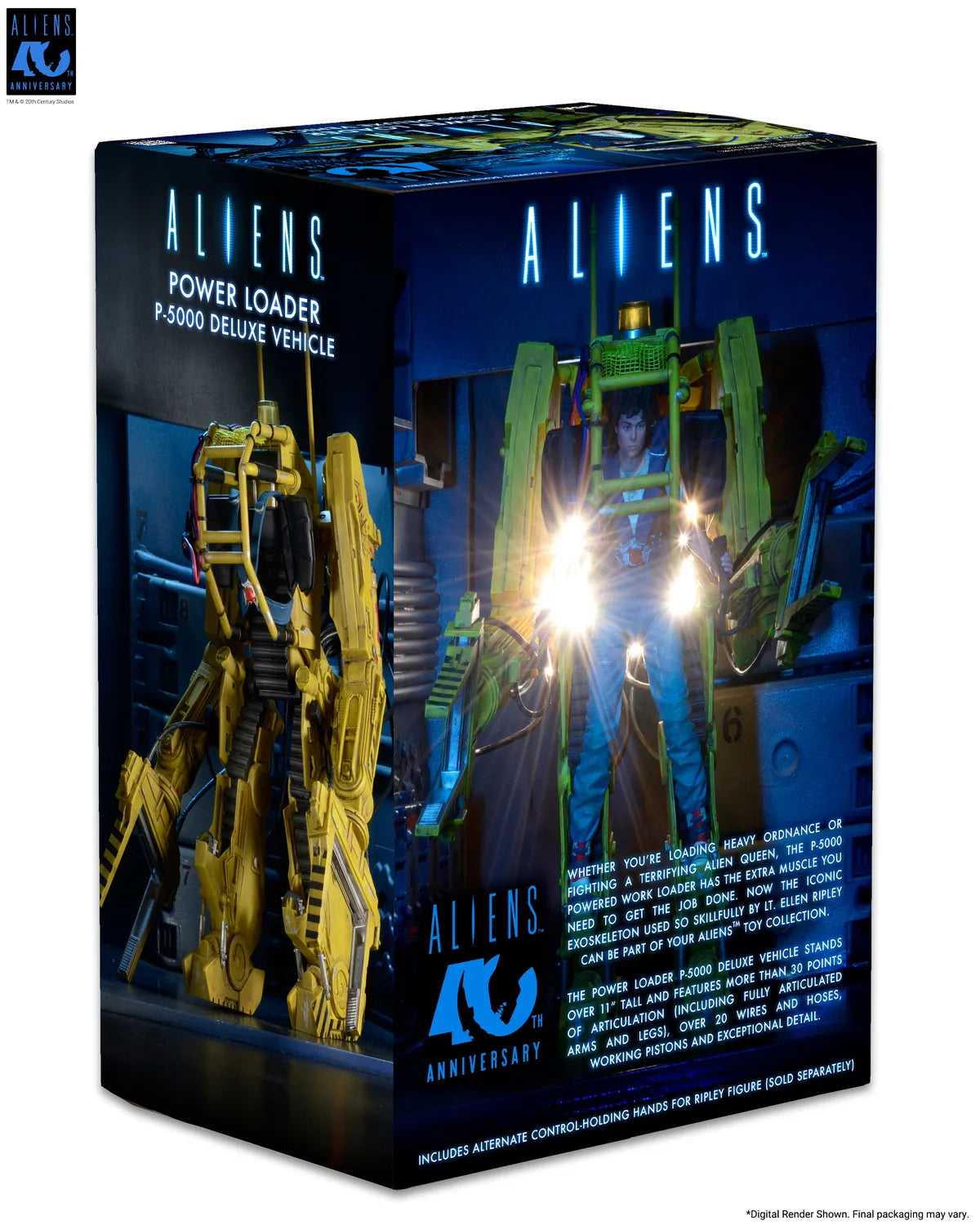 ALIENS 40TH ANNIVERSARY POWER LOADER P-5000 DLX VEHICLE AF