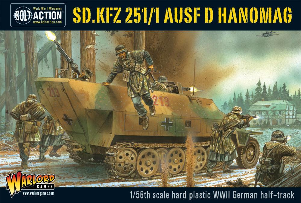 BOLT ACTION SD KFZ 251/1 AUSF D HANOMAG