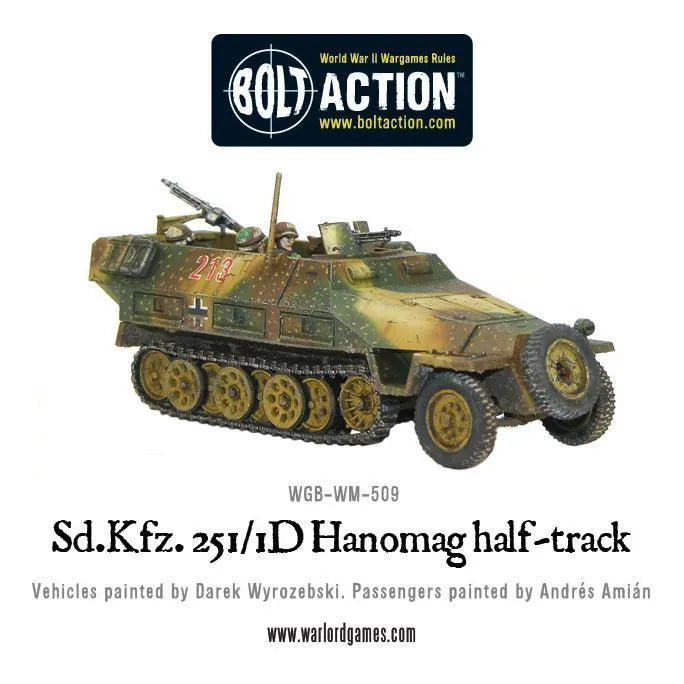 BOLT ACTION SD KFZ 251/1 AUSF D HANOMAG