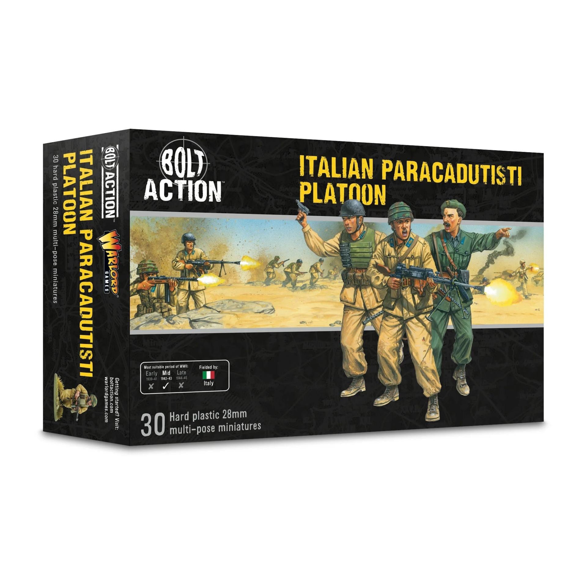 BOLT ACTION ITALIAN PARACADUTISTI PLATOON