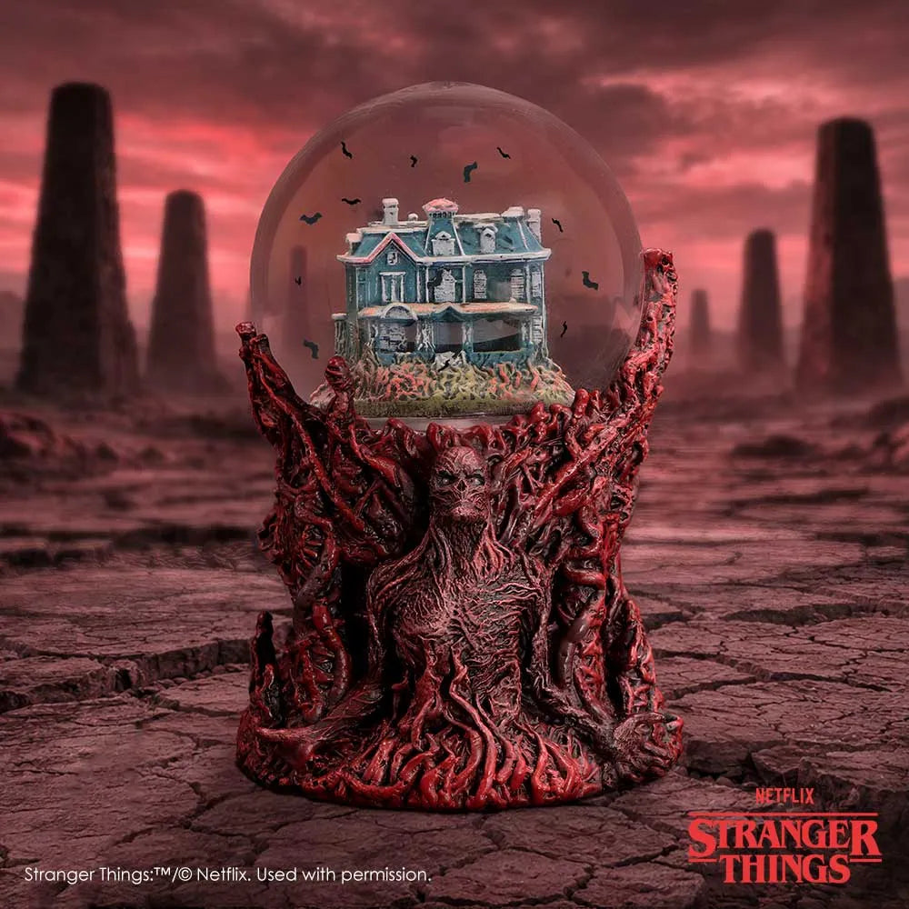 STRANGER THINGS VECNA SNOW GLOBE