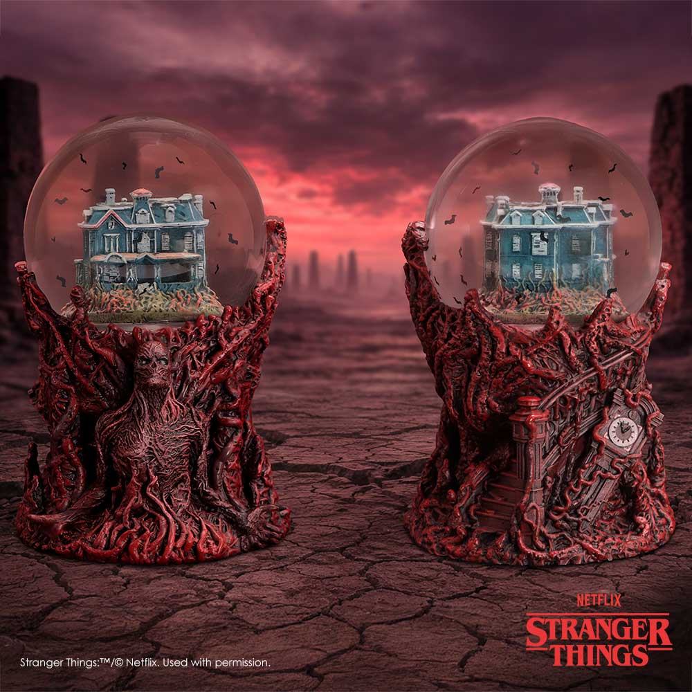 STRANGER THINGS VECNA SNOW GLOBE