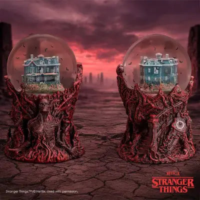 STRANGER THINGS VECNA SNOW GLOBE