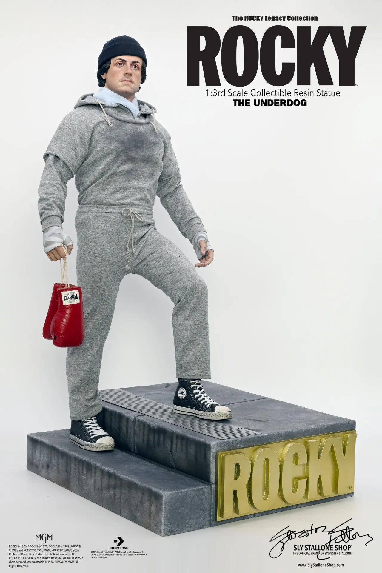 ROCKY (1976) THE UNDERDOG 1/3 SCALE STATUE