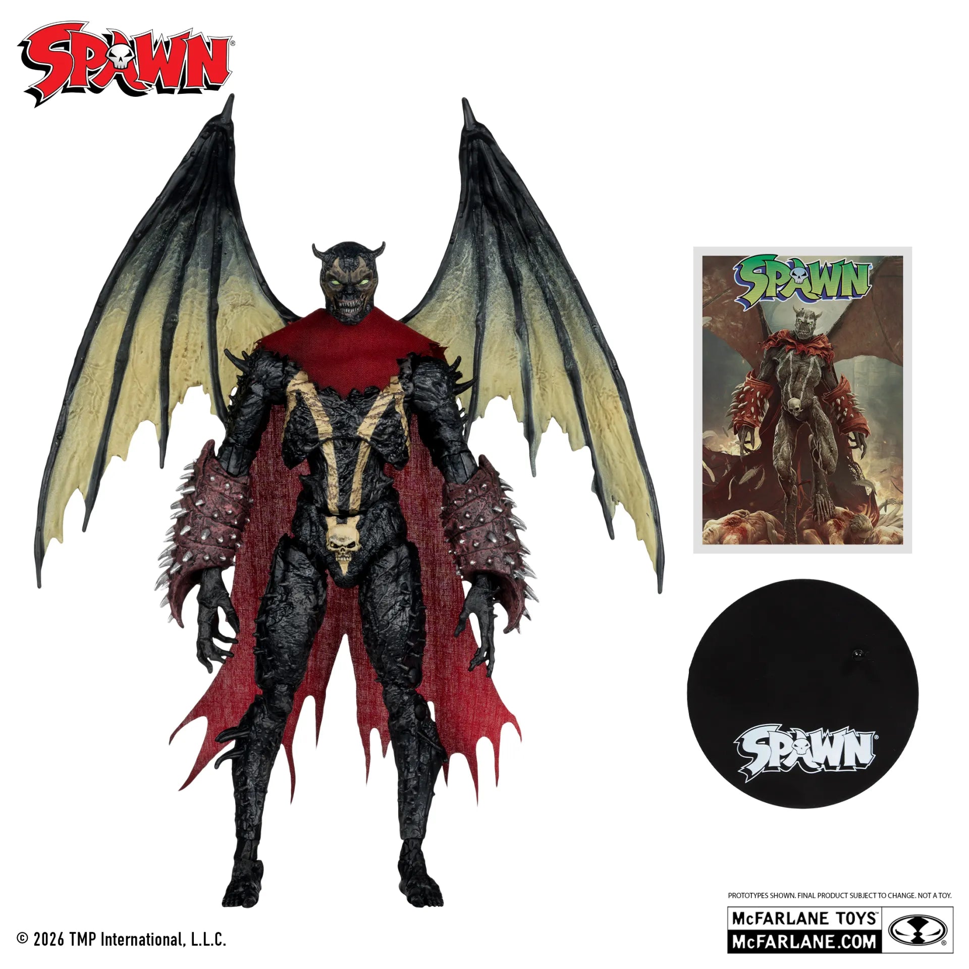SPAWN 7INCH WAVE 9  CLASSIC NIGHTMARE SPAWN ACTION FIGURE
